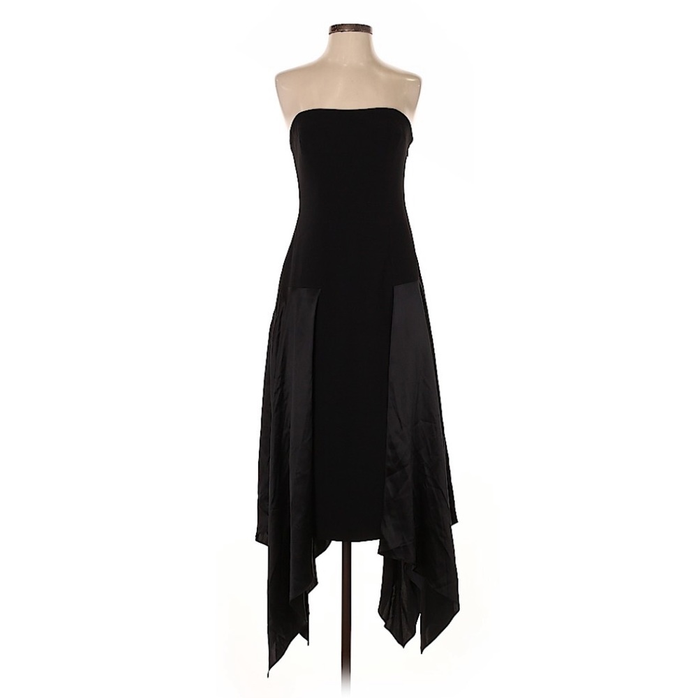 Cinq á sept NWT Sz 2 Black Cocktail Dress MSRP 485